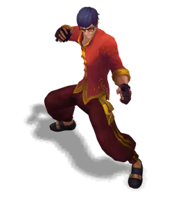 Ruby Dragon Fist Lee Sin chroma