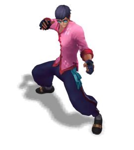 Rose Quartz Dragon Fist Lee Sin chroma