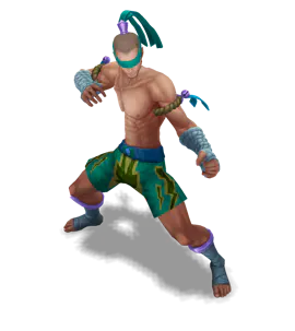 Turquoise Muay Thai Lee Sin chroma