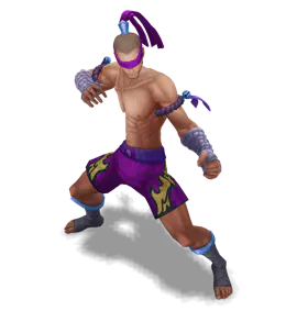 Tanzanite Muay Thai Lee Sin chroma