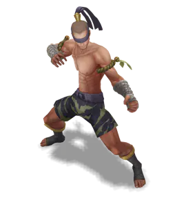 Obsidian Muay Thai Lee Sin chroma