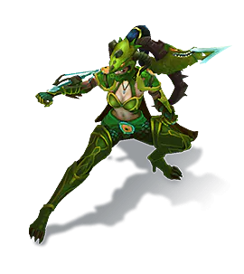 Green Dragonslayer Vayne chroma