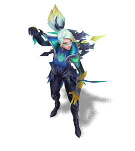 Sapphire Dragonmancer Vayne chroma