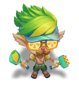 Emerald Pool Party Heimerdinger chroma