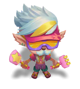 Rose Quartz Pool Party Heimerdinger chroma
