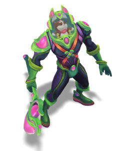 Emerald Space Groove Nasus chroma