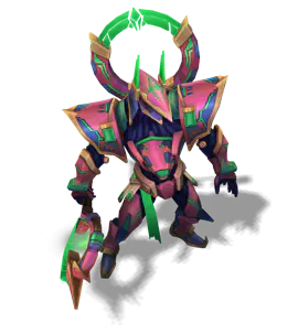 Ruby Armored Titan Nasus chroma