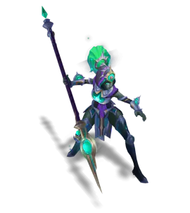 Turquoise Cosmic Huntress Nidalee chroma