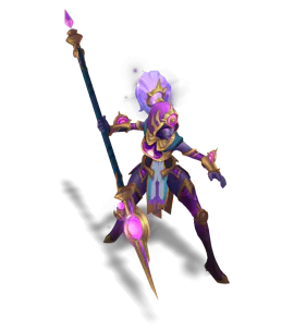 Tanzanite Cosmic Huntress Nidalee chroma