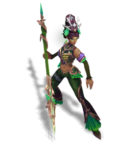 Emerald La Ilusión Nidalee chroma