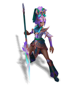 Turquoise Spirit Blossom Nidalee chroma