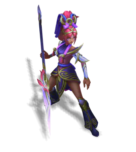 Tanzanite Spirit Blossom Nidalee chroma