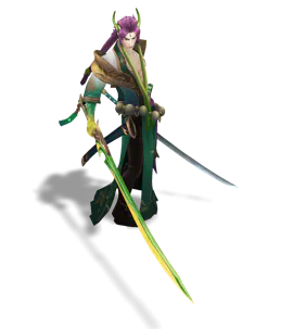 Emerald Spirit Blossom Yone chroma