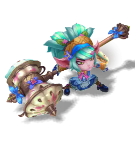 Aquamarine Cafe Cuties Poppy chroma