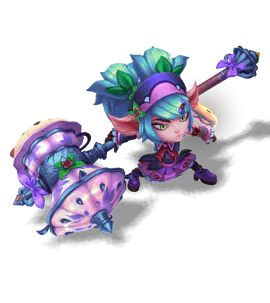 Tanzanite Cafe Cuties Poppy chroma