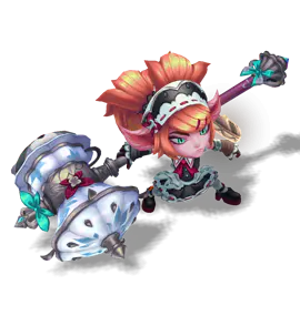 Obsidian Cafe Cuties Poppy chroma