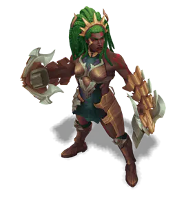 Emerald Chosen of the Wolf Ambessa chroma