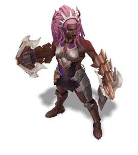 Rose Quartz Chosen of the Wolf Ambessa chroma