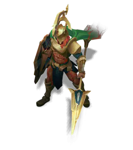 Emerald Chosen of the Wolf Pantheon chroma