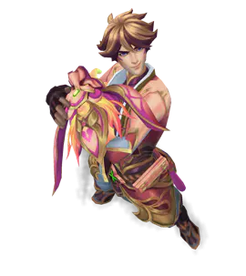Rose Quartz Porcelain Protector Ezreal chroma