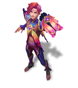 Ruby Faerie Court Ezreal chroma
