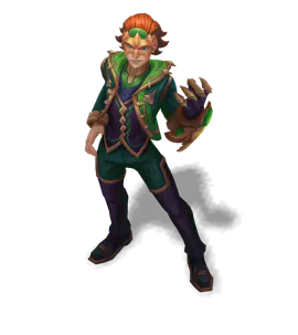 Emerald Masque of the Black Rose Ezreal chroma
