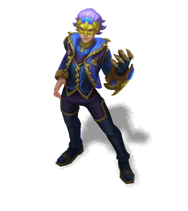 Sapphire Masque of the Black Rose Ezreal chroma