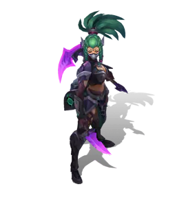 Tanzanite Headhunter Akali chroma