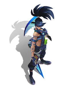 Sapphire True Damage Akali chroma
