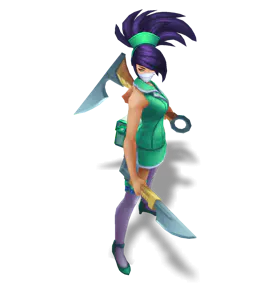 Emerald Nurse Akali chroma