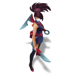 Obsidian Nurse Akali chroma