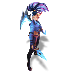 Sapphire K/DA ALL OUT Akali chroma