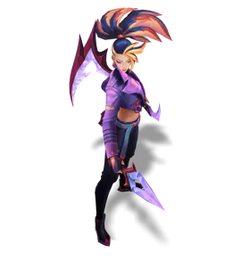 Tanzanite K/DA ALL OUT Akali chroma