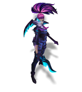 Sapphire Crime City Nightmare Akali chroma
