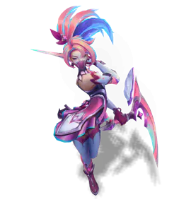 Rose Quartz Star Guardian Akali chroma