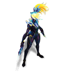 Sapphire Empyrean Akali chroma