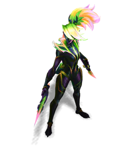 Emerald Empyrean Akali chroma