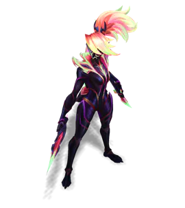Neon Facade Empyrean Akali chroma