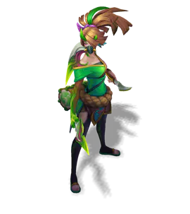 Emerald Spirit Blossom Akali chroma