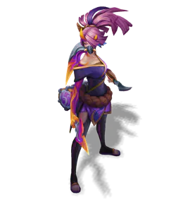 Tanzanite Spirit Blossom Akali chroma