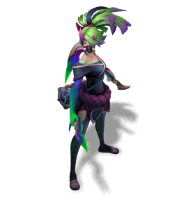 Obsidian Spirit Blossom Akali chroma
