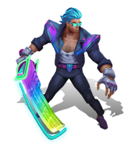Neon Noir Demacia Vice Garen chroma
