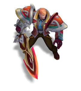 Ruby Battle Academia Garen chroma