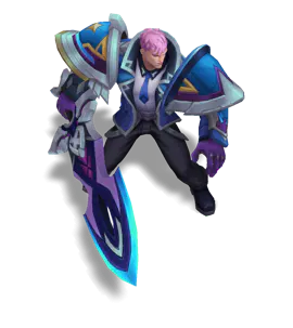 Sapphire Battle Academia Garen chroma