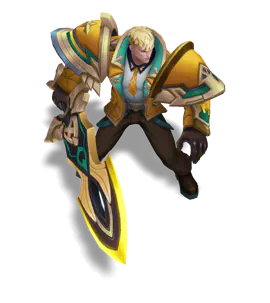 Citrine Battle Academia Garen chroma