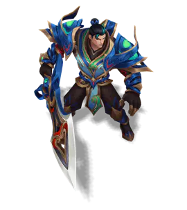 Sapphire Mythmaker Garen chroma