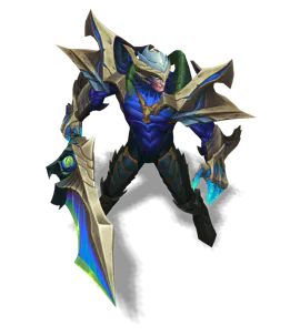 Sapphire Visions of the Fallen Garen chroma