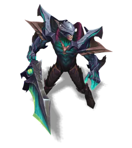 Obsidian Visions of the Fallen Garen chroma