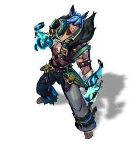 Turquoise Soul Fighter Sett chroma