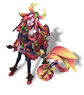 Ruby Faerie Court Lillia chroma